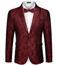 Mens Floral Dress Suit