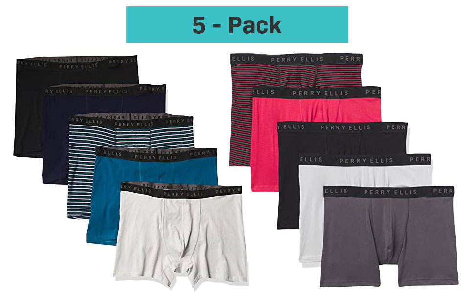perry ellis 5-pack underwear