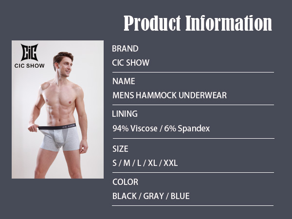 Moisture Wicking Performance Underwear For Men