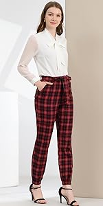 Plaid Pants