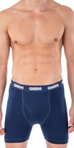 Gary Majdell Sport Men''s Cotton Boxer Brief, Moisture-Wicking Underwear