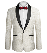 Floral  Embroidered Blazer