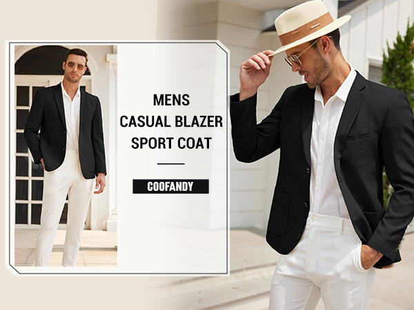 Mens Casual Blazer Sport Coat