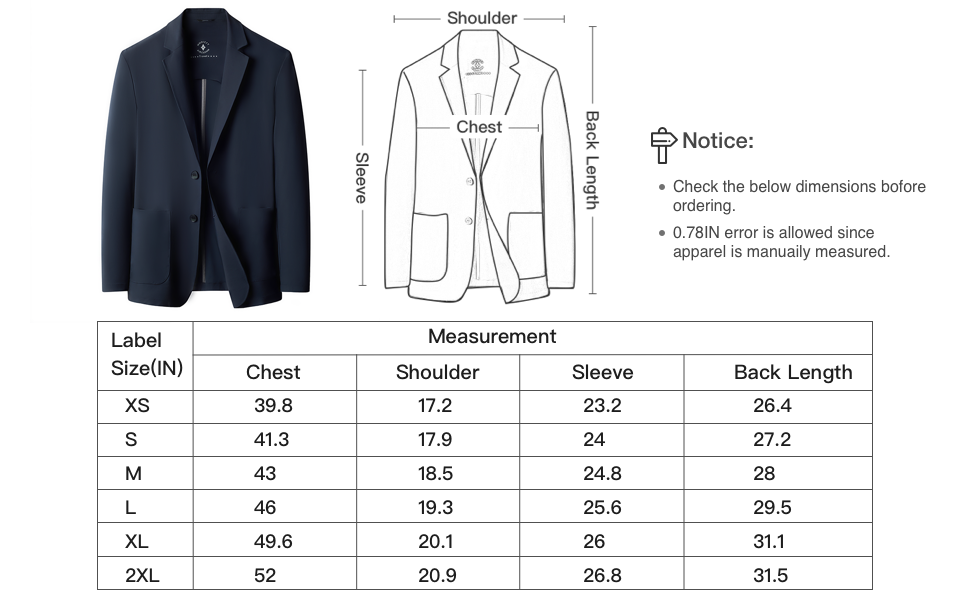 Mens Blazer