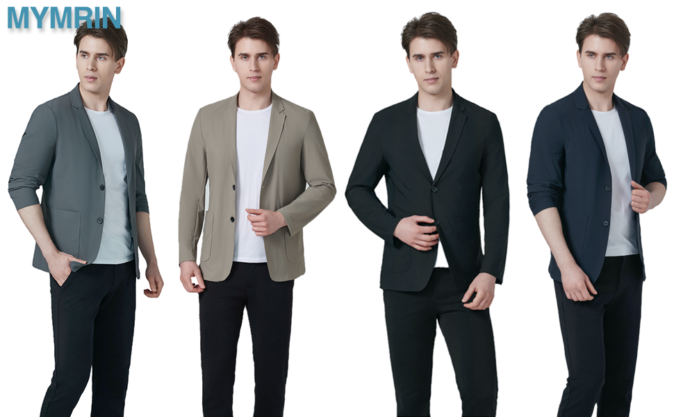 Ice Silk Fabric Men Suit Sport Coat 