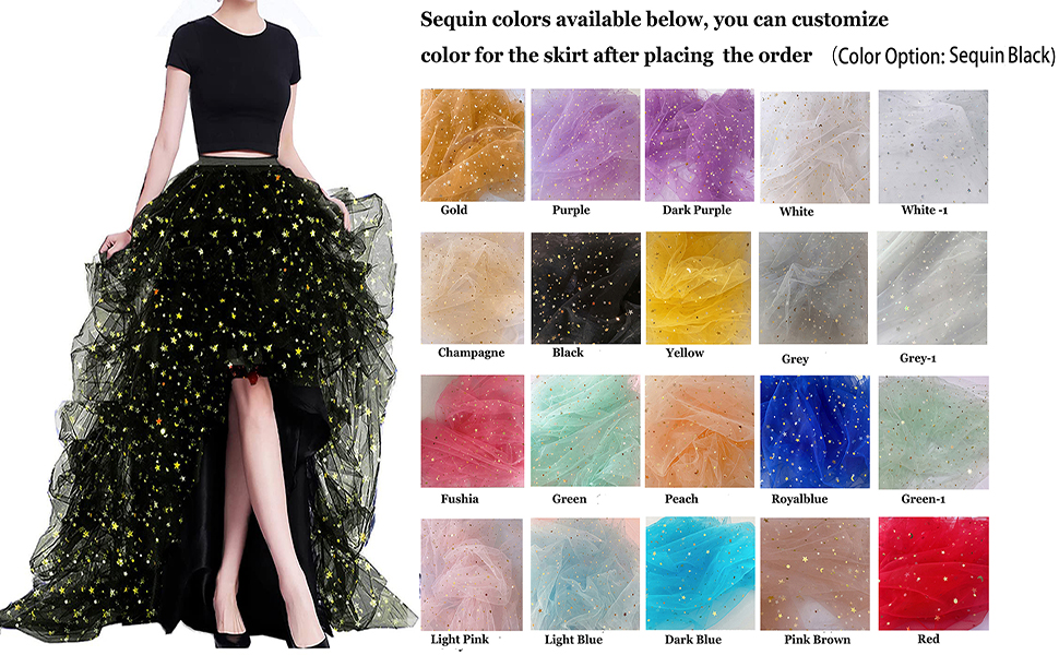 High Low tulle skirt