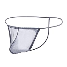 mens underwear see through thong