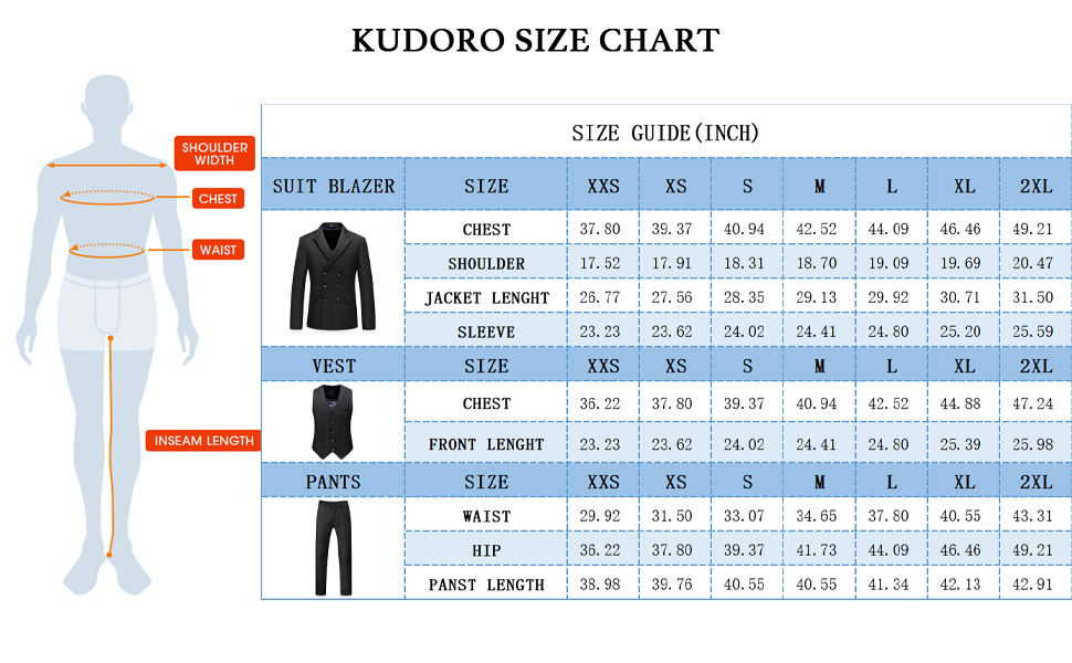Mens Plaid 3 Piece Suits Slim Fit Double Breasted Plaid Suit