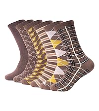 brown dress socks