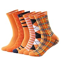 orange socks for men and women orange calf socks orange dress socks men crew
