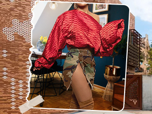 camo cargo skirt