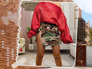 camo cargo skirt
