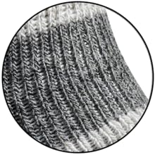 CLOSEUP OF SOCK KNIT DETAIL