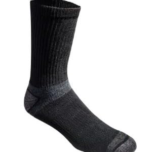 Black crew sock