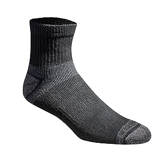 black quarter sock