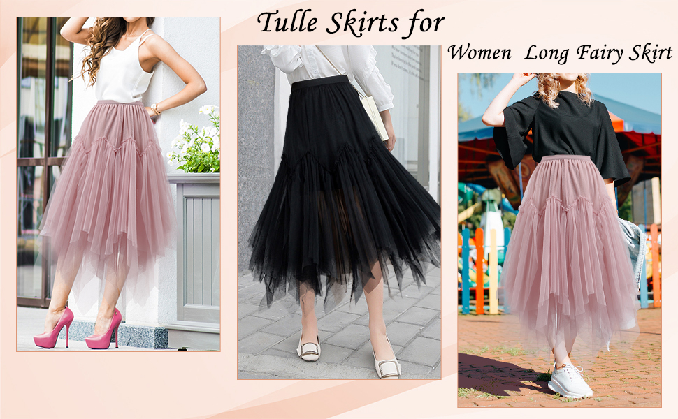tulle skirts for women