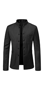 men''s suit jacket fall jackets casual party blazers print blazer