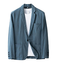Linen Blazer Men