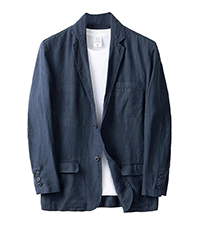 Linen Blazer Men