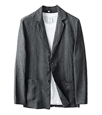 Linen Blazer Men