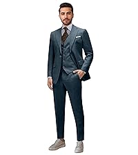 Mens Linen Suit 3 Piece