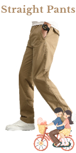 Mens Cargo Pants Elastic Waist Pants