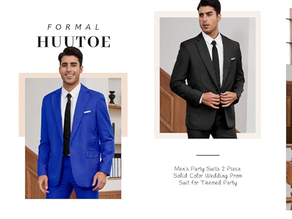 solid suits for men 2024 mens suits royal blue black orange red party prom weddding business suits