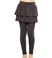Girl''s Double Layered Skater Skirt W. Built in Leggings comparable