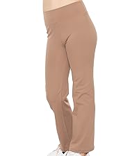 Girl''s High Waist Bootcut Pants