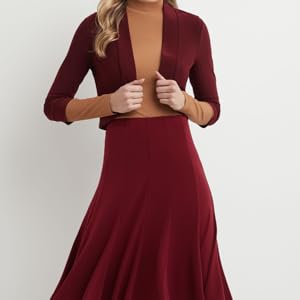 skirt and bolero together