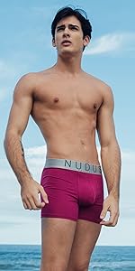 purple cotton boxers