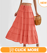 womens maxi skirt boho maxi skirts summer long skirts causal skirt maxi dress tiered long dress