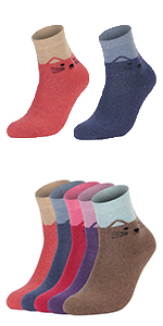 cat socks for women