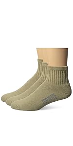 Top Flite Men''s Sport Full Cushion Quarter Socks 3 Pair Pac