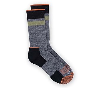 Men''s Grey Crew Socks