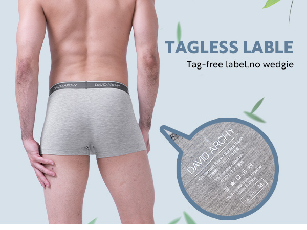 TAGLESS LABLE MENS UNDERWEAR