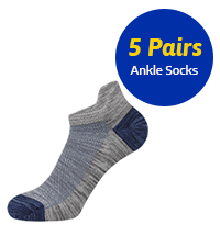 mens ankle socks size 10-13