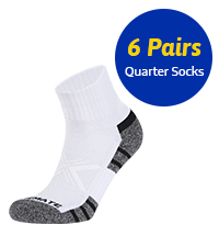quarter socks men 10-13