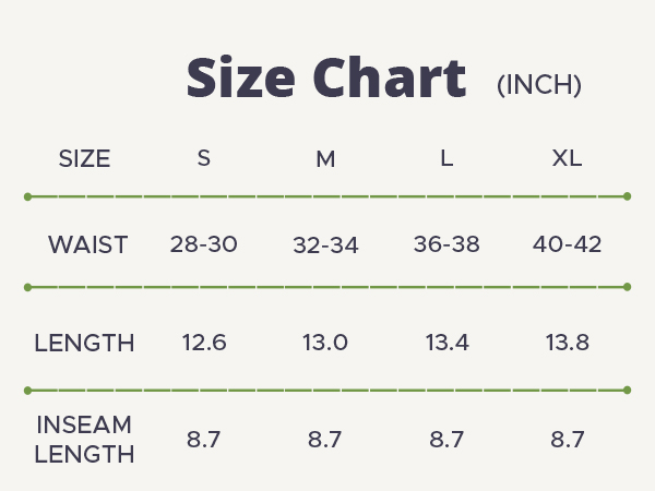 mens boxer brief size chart