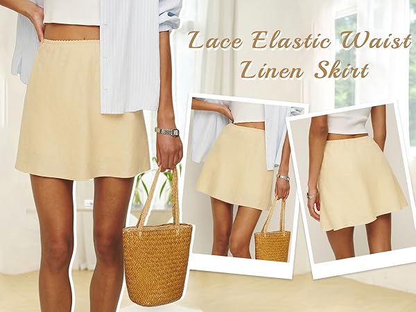 Linen Skirt