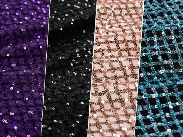 Kate Kasin Womens Sparkly Sequin Skirt with Slit High Waisted Bodycon Pencil Skirt Party 2023 Trendy