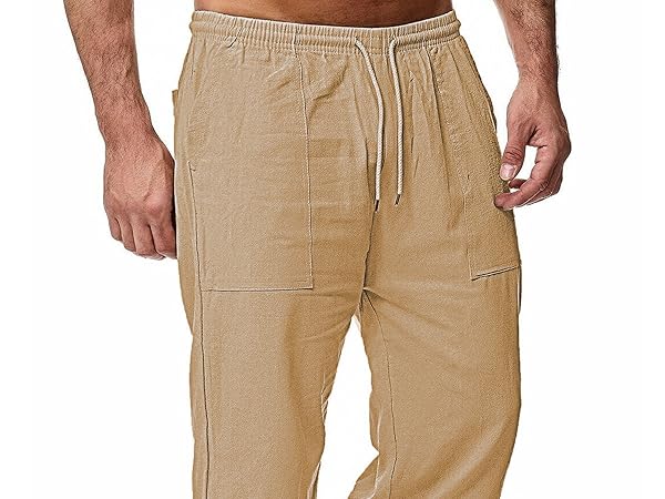 linen shorts
