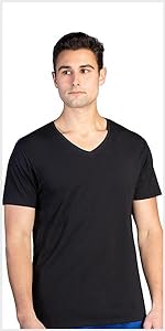 fishers finery mens v neck tee modal undershirt multi pack tees