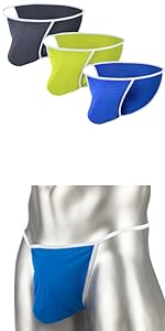Men Sexy Low Rise Briefs Bulge Enhancing Pouch Breathable Hightlight Briefs Underwear