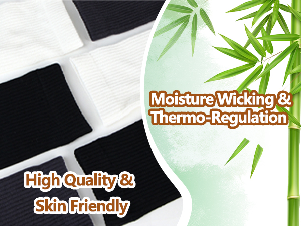 +MD Bamboo Mens and Womens Socks Crew