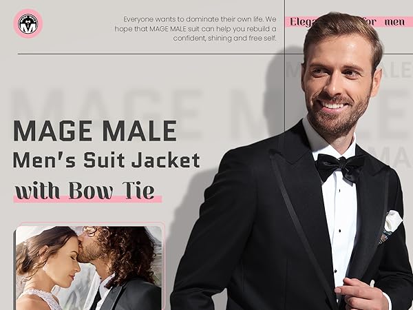 MAGE MALE Men''s Suit Jacket