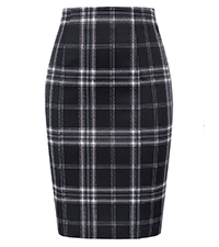 plaid skirt