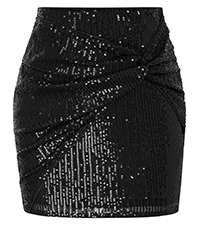 sequin skirt