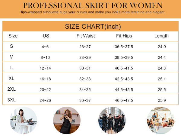 pencil skirt for women
