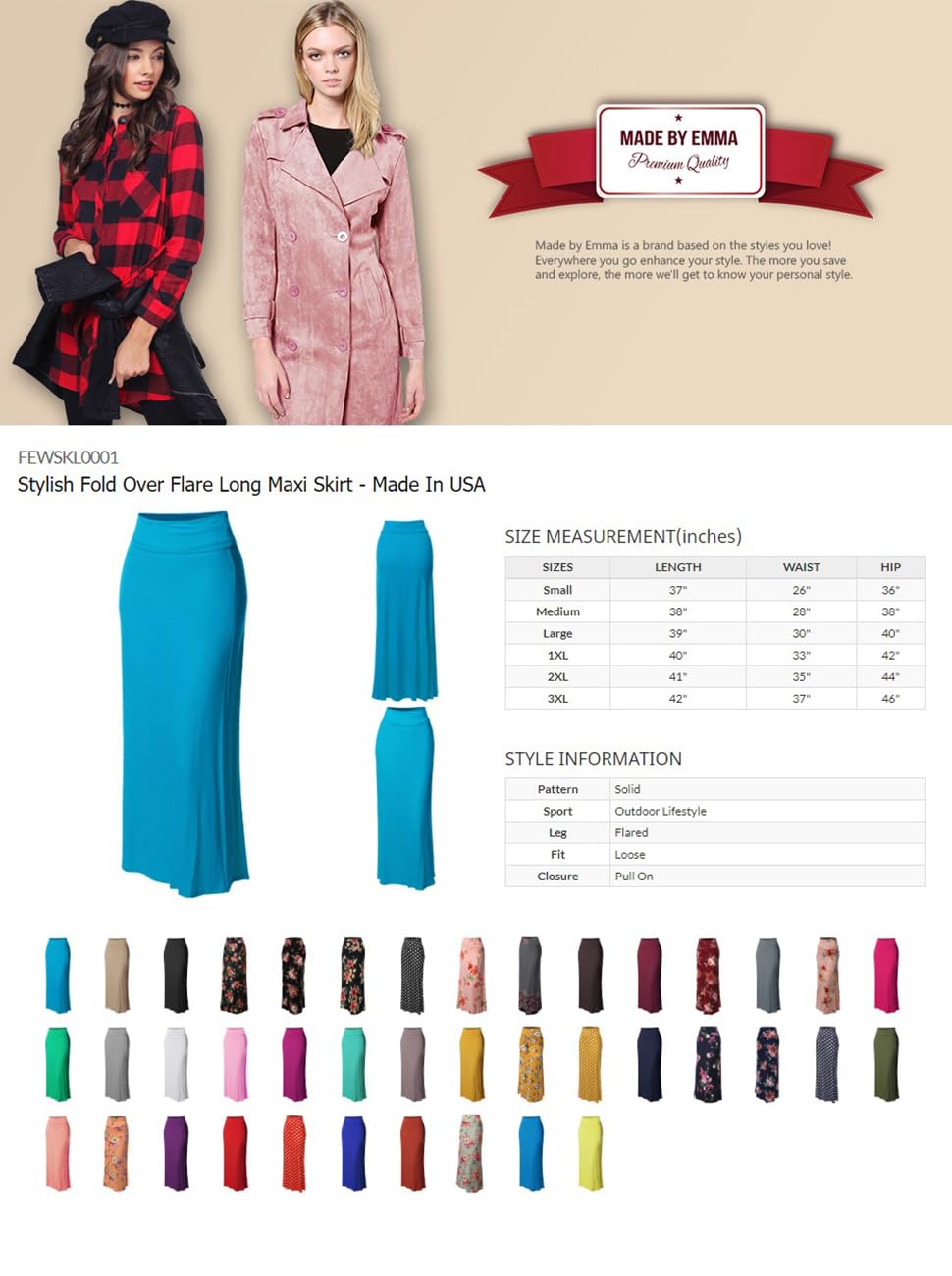 MBE Maxi Skirt